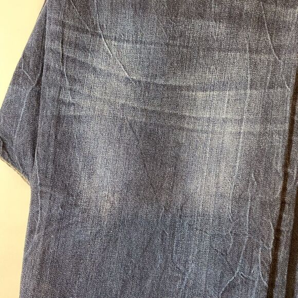 44 X 30 Mens Denim Blue Jeans Slightly Distressed NWT Never Worn - Picture 15 of 16